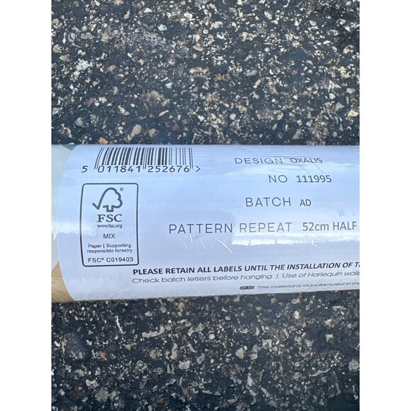 NEW Scion Oxalis Zanzibar Wallpaper Papaya/Honey Lot of 2 Rolls 11 Yards each - Picture 7 of 15